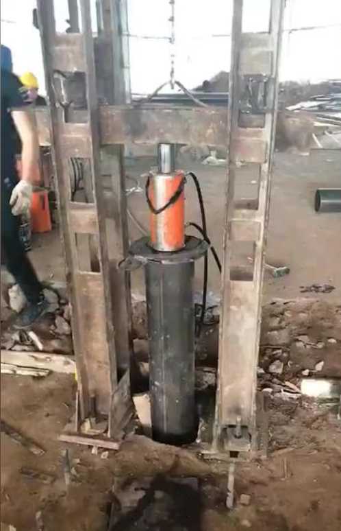 石家庄深泽县钢管桩加固