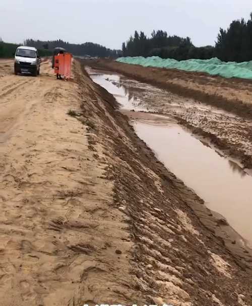 石家庄深泽县河道降水