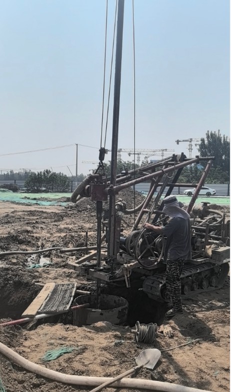 石家庄深泽县工地打井